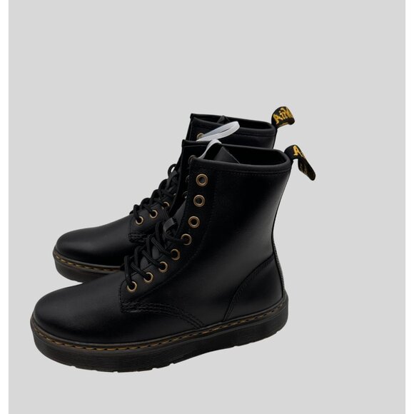 Dr Martens Size 7 Zavala Durable Combat Lace-Up Punk Goth Platform Ankle Boot - Picture 7 of 8